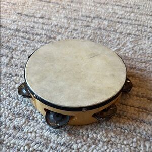 Music Classic Tan Tambourine